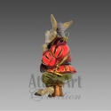 Atlas Art Ornament: Donkey with Mandolin (00779AA)