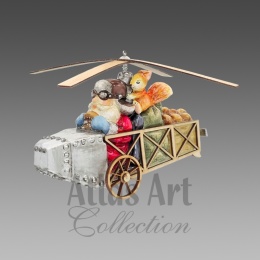 Atlas Art Bauble: Airship (00890AA)
