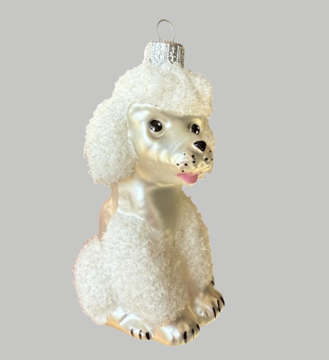 Bauble form: White Poodle (144)