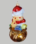 Bauble Mold: Pig in a Bag of Toys (113) SZ