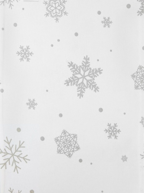 Bieżnik 40*180cm biały ze śnieżynką (SJ2-418) -40%