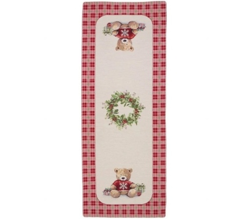 Bieżnik gobelin Eden 40x140cm MIŚ (TX0004-1275RJ)