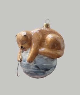 Bombka formowa: Kot na kłębku (181) SE