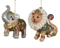 Glass bauble: Circus elephant (129662)