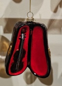 Glass bauble: Violin case (129712)