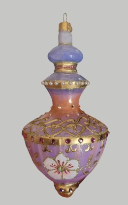 Bombka GlitterLab: Sopel toczony nylonka flakon (4617F)