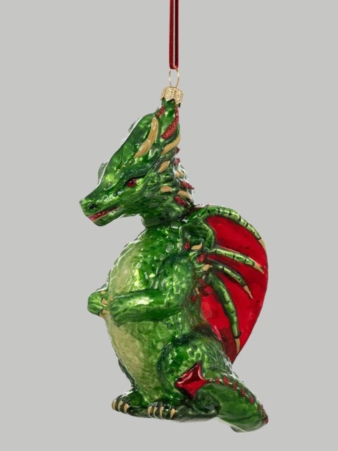 Huras Bauble: Green Dragon (S1017)