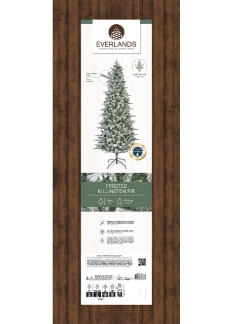 Choinka Killington 180cm jodła śnieżona wąska fi93cm (684096)