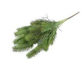 Bouquet 53cm 7 dark green spruce branches (CV36119-MIX)