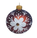 Bombki 120 dekorowane ornament op.4szt.: KOLEKCJA PIERNIKOWA-20%