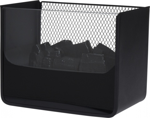 Kominek metalowy czarny żarownik (HZ1911860) -20%