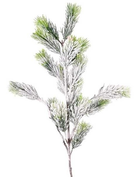 Gałązka 70cm sosnowa ośnieżona (CV37250)