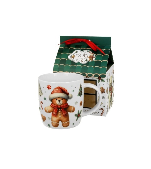 400ml porcelain mug in a Christmas Cuties house packaging