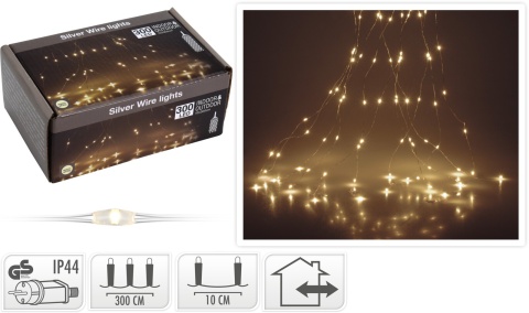 300LED wire lights, 10*300cm beam, warm 240V (AX8702530)