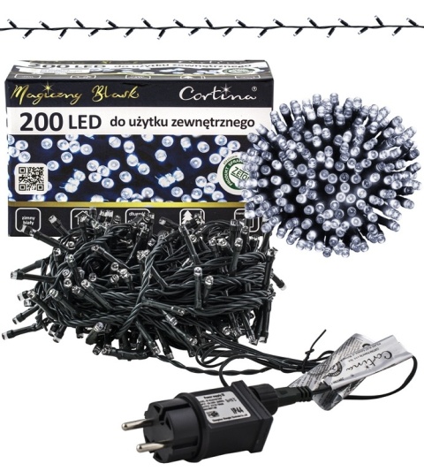 LED lamps 200L 10m cold inside/outside (21/14/LED/CW)