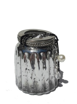 Szkło ozdobne srebrne proste (883663)K -50%