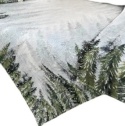 Chenille tapestry tablecloth 140x240cm FOREST (TX0010-1274)