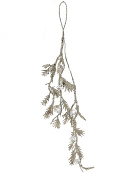 Zawieszka gałązka szampańska z listkami (SA19535)-20%