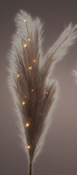 Trawa ozdobna 70cm zgaszony fiolet 6 LED(485929)-50%