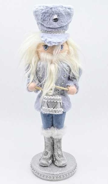 Żołnierz niebieski welur z bębenkiem duży(TG65405-2)-20%