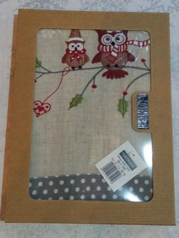 Obrus 50*100cm sowy (Niko 2491) -40%