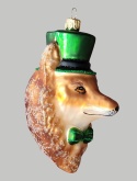Bauble form: Fox head in a cylinder (156) H