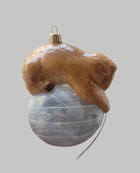 Bombka formowa: Kot na kłębku (181) SE