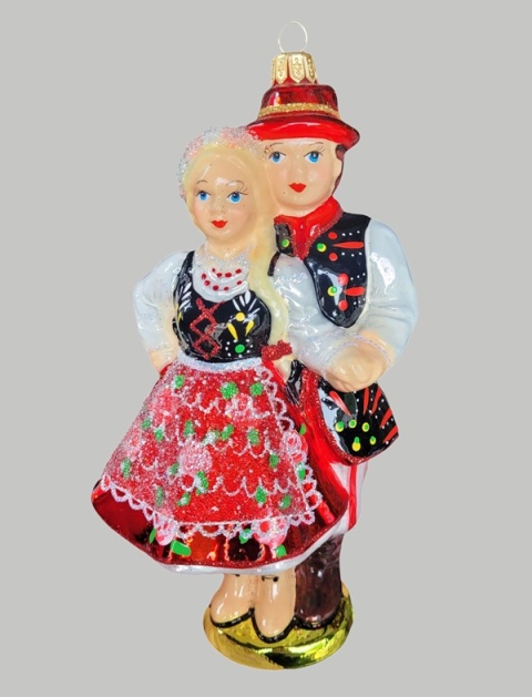 Bombka Morozko: Para ludowa krakowska (402)