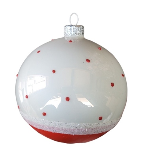 Baubles 100 decorated pack of 4 PAINTED FAIRY TALE