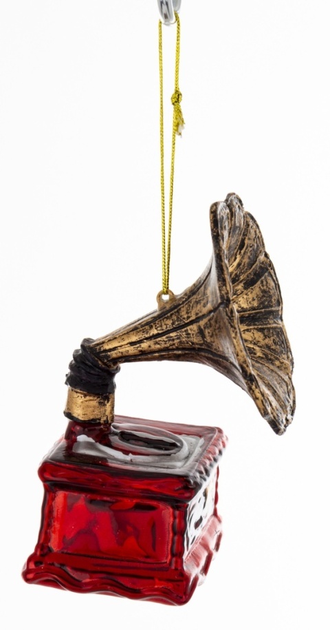 Glass bauble: Gramophone (174339)