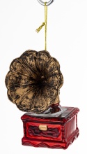 Glass bauble: Gramophone (174339)