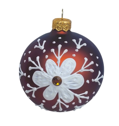 Bombki 120 dekorowane ornament op.4szt.: KOLEKCJA PIERNIKOWA-20%