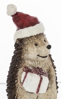 Ceramic hedgehog 13cm with a gift (157237)