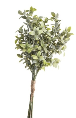 Set of 3 green blueberry branches (OZB07271)