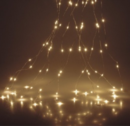 Lamps on wire 100LED bundle 10*100cm warm 230V (AX8702510)