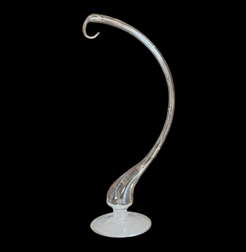 Glass stand for raound or shaped baubles 28cm (E03)