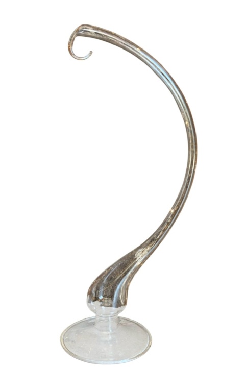 Glass stand for raound or shaped baubles 28cm (E03)