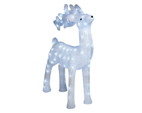Reindeer acrylic 73cm 100LED very cold flesh outer (491081)