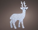 Reindeer acrylic 77cm 150LED cold flesh timer (492264)