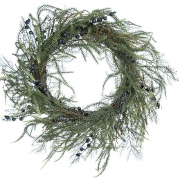 Wreath 63cm PE twigs mix navy blue fruits (OZB07260)