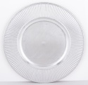 Talerz srebrny karbowany brzeg (160474)